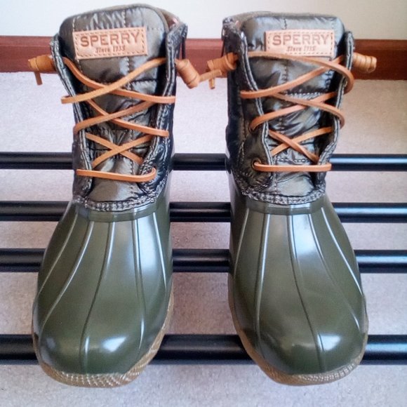 SPERRY Shoes - SPERRY Women Saltwater Waterproof Duck Boots NEW